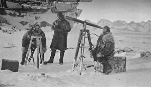 Arctic Expedition Photography Prints: Observing The Eclipse of the Sun, 6th April 1894, 1897