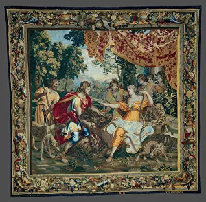 The Offering of the Boar's Head, from The Story of Meleager and Atalanta, Brussels The Offering of the Boar's Head, from The Story of Meleager and Atalanta, Brussels