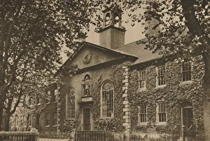Old Almshouses in the Kingsland Road Turned Into a Furniture Museum, c1935. Creator: Unknown Old Almshouses in the Kingsland Road Turned Into a Furniture Museum, c1935. Creator: Unknown