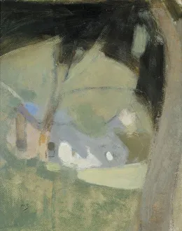 Helene Schjerfbeck Paintings Prints: The Old Brewery (Composition), 1918. Creator: Schjerfbeck, Helene (1862-1946)