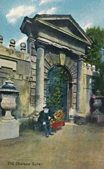 Inigo Jones Architecture Prints: Old Chelsea Gate, c1910