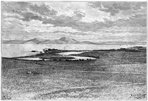 Old ports of Carthage, Tunisia, c1890. Artist: Hildibrand Old ports of Carthage, Tunisia, c1890. Artist: Hildibrand