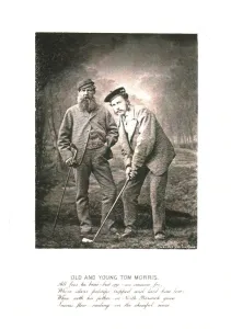 Old and Young Tom Morris, c1870 Old and Young Tom Morris, c1870