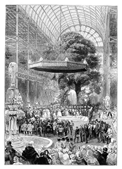 Print of the Opening of the Great Exhibition