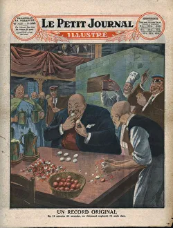 Record-Breaking Feat, 1930 Print