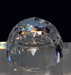 The Orlov diamond (from the Imperial Sceptre of Russian Empress Catherine the Great) , 17th century The Orlov diamond (from the Imperial Sceptre of Russian Empress Catherine the Great) , 17th century