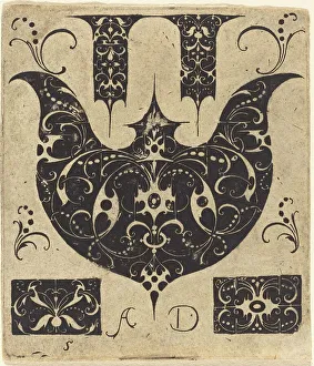 Decorative Arts Heritage Prints: Ornament. Creator: Master AD