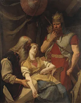 Orvar-Oddr informs Ingeborg about Hjalmars death, 1859 Orvar-Oddr informs Ingeborg about Hjalmars death, 1859
