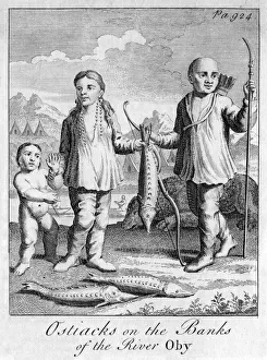 Ostiacks on the Banks of the River Oby, c 1700 Ostiacks on the Banks of the River Oby, c 1700