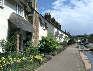 British Country Homes Prints: Otterton, Devon