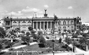 The Palacio de Gobierno, Lima, Peru, early 20th century.Artist: EE Barros The Palacio de Gobierno, Lima, Peru, early 20th century.Artist: EE Barros