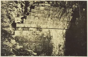Heritage Art Gallery Museum Prints: Palais Du Cirque aChichen-Itza, Interieur d une salle, 1859