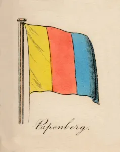German Nationality Symbol Prints: Papenberg, 1838