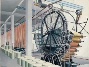 Industrial Revolution Era Images Prints: The Paper Machine, 1934
