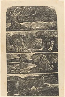 The Pastorals of Virgil, 1821. Creator: William Blake The Pastorals of Virgil, 1821. Creator: William Blake