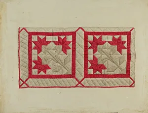Patchwork Quilt, c. 1936. Creator: Paul Ward