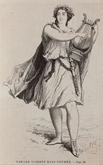 Pauline Viardot as Orfeo in the opera Orpheo ed Euridice by Ch, Gluck, 1890 Pauline Viardot as Orfeo in the opera Orpheo ed Euridice by Ch, Gluck, 1890