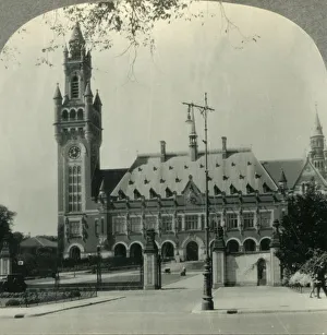 The Peace Palace, The Hague, Netherlands, c1930s. Creator: Unknown The Peace Palace, The Hague, Netherlands, c1930s. Creator: Unknown