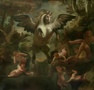 Flanders Fine Art Images Prints: Pegasus, 1663-1665. Creator: Jordaens, Jacob (1593-1678)