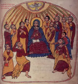 Christian Heritage Art Prints: Pentecost, 1756? Creator: Unknown
