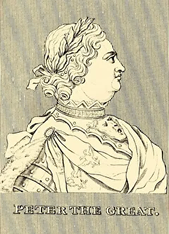 Peter the Great, (1672-1725), 1830. Creator: Unknown Peter the Great, (1672-1725), 1830. Creator: Unknown