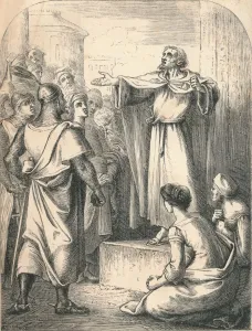 First Crusade Prints: Peter Preaching the First Crusade, 1869