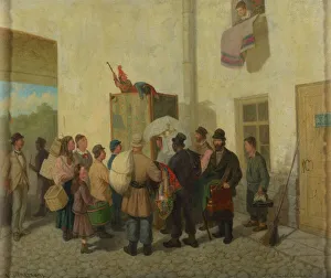 Prints of Petrushka, 1882. Found in the collection of State A. Radishchev Art Museum, Saratov Leonid Ivanovich Solomatkin Prints: Heritage Images Print of Petrushka, 1882