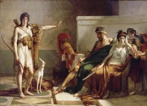 Louvre Museum Paris Collection Prints: Phaedra and Hippolytus, ca 1802