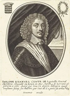 Heritage Images France Prints: Philippe Emmanuel, Count of Ligneville. Creator: Balthasar Moncornet