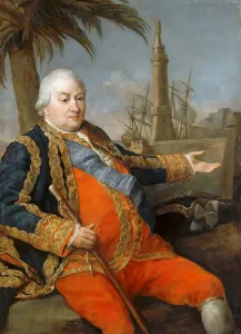 Pierre Andre de Suffren de Saint Tropez (1729-1788). Artist: Batoni, Pompeo Girolamo (1708-1787) Pierre Andre de Suffren de Saint Tropez (1729-1788). Artist: Batoni, Pompeo Girolamo (1708-1787)