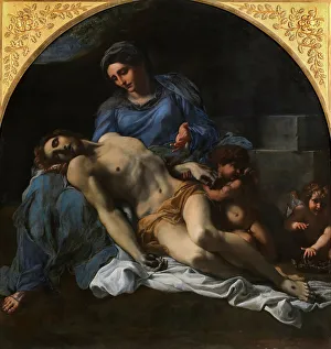 Baroque Art Collection Prints: Pietà, 1600. Creator: Carracci, Annibale (1560-1609)