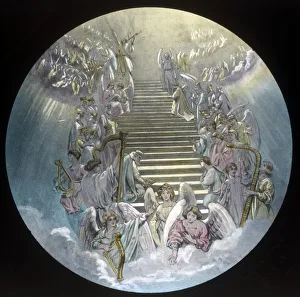John Bunyan Art Prints: Pilgrims before the Throne, c1910. Creator: Unknown