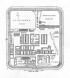 Plan of Bremenium, 1902 Plan of Bremenium, 1902