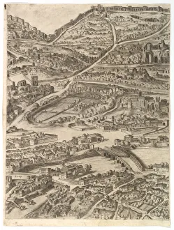 Plan of the City of Rome. Part 5 with the Baths of Caracalla Plan of the City of Rome. Part 5 with the Baths of Caracalla