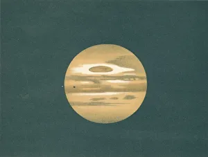 Solar System Images Prints: Planeten - Fig. 1. Jupiter, c1902