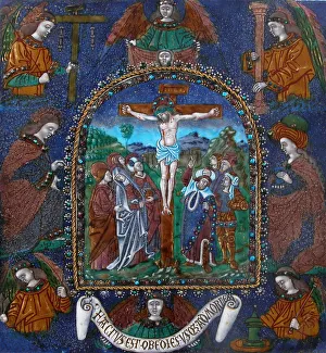Plaque with the Crucifixion, French, 16th century. Creator Plaque with the Crucifixion, French, 16th century. Creator