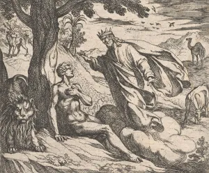 Plate 2: The Creation of Man (Hominis creatio), from Ovid's Metamorphoses, 1606 Plate 2: The Creation of Man (Hominis creatio), from Ovid's Metamorphoses, 1606