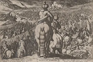Plate 5: The Defeat of the Ethiopians, from The Battles of the Old Testament... ca Plate 5: The Defeat of the Ethiopians, from The Battles of the Old Testament... ca