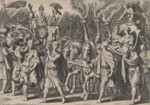 Plate 7: Triumphal Procession after Victory over Turks, from the Triumphs of Charles V Plate 7: Triumphal Procession after Victory over Turks, from the Triumphs of Charles V