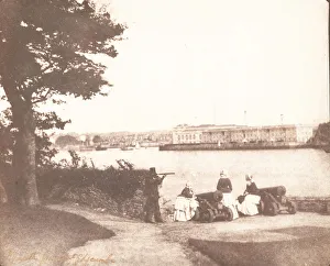 Plymouth from Mt. Edgcumbe, September 1845. Creator: William Henry Fox Talbot Plymouth from Mt. Edgcumbe, September 1845. Creator: William Henry Fox Talbot