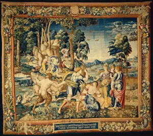 Pomona Surprised by Vertumnus and Other Suitors, from The Story of Vertumnus Pomona Surprised by Vertumnus and Other Suitors, from The Story of Vertumnus