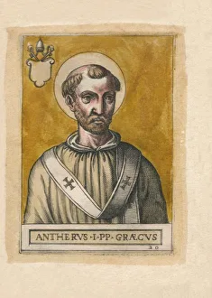 Roman Catholicism Art Prints: Pope Anterus. Creator: Unknown