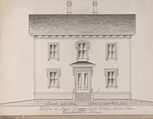 Portfolio containing Six Designs for the George Henry Lyon House, Cambridge, Mass Portfolio containing Six Designs for the George Henry Lyon House, Cambridge, Mass