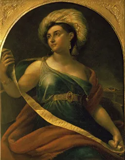 Portrait of the actress Ekaterina Semyonova (1786-1849) as Delphic Sibyl, 1828 Portrait of the actress Ekaterina Semyonova (1786-1849) as Delphic Sibyl, 1828