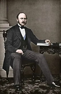 The last portrait of Albert, Prince Consort, 1861. Artist: Vernon Heath The last portrait of Albert, Prince Consort, 1861. Artist: Vernon Heath