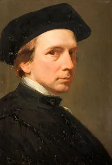 Portrait of the Artist (Self Portrait), 1853-55. Creator: George Richmond Portrait of the Artist (Self Portrait), 1853-55. Creator: George Richmond