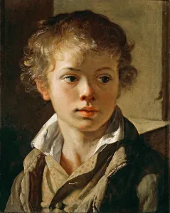 Portrait of the Artists Son, ca 1818. Artist: Tropinin, Vasili Andreyevich (1776-1857) Portrait of the Artists Son, ca 1818. Artist: Tropinin, Vasili Andreyevich (1776-1857)