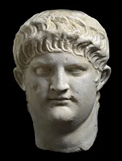 Classical Antiquities Collection Prints: Portrait bust of Nero