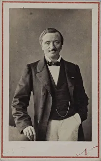 Portrait of the composer Antoine Elwart (1808-1877), ca 1860. Creator: Photo studio Nadar Portrait of the composer Antoine Elwart (1808-1877), ca 1860. Creator: Photo studio Nadar