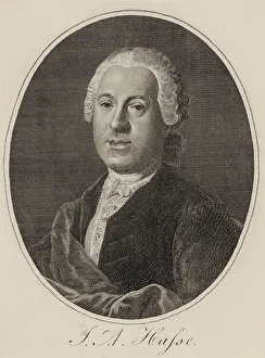 Portrait of the composer Johann Adolf Hasse (1699-1783), 1780 Portrait of the composer Johann Adolf Hasse (1699-1783), 1780